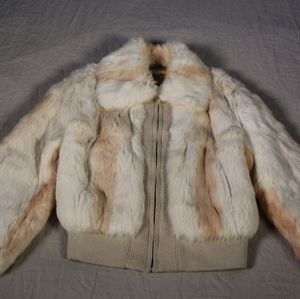 Genuine Rabbit Fur Coat